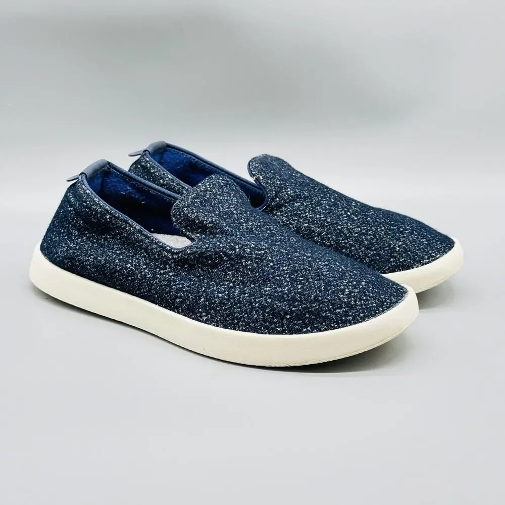 Allbirds Shoes Womens 8 Blue Wool Loungers Merino Slip On Lightweight Comfort